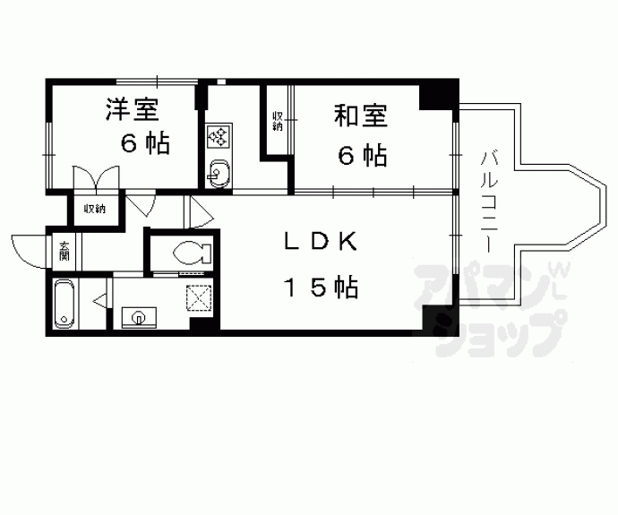 【エグゼ東山】間取