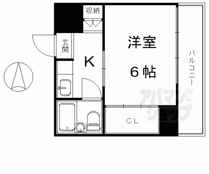 【エグゼ東山】間取