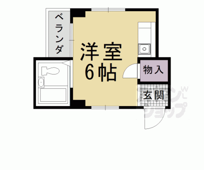 【コーポサンライズ】間取