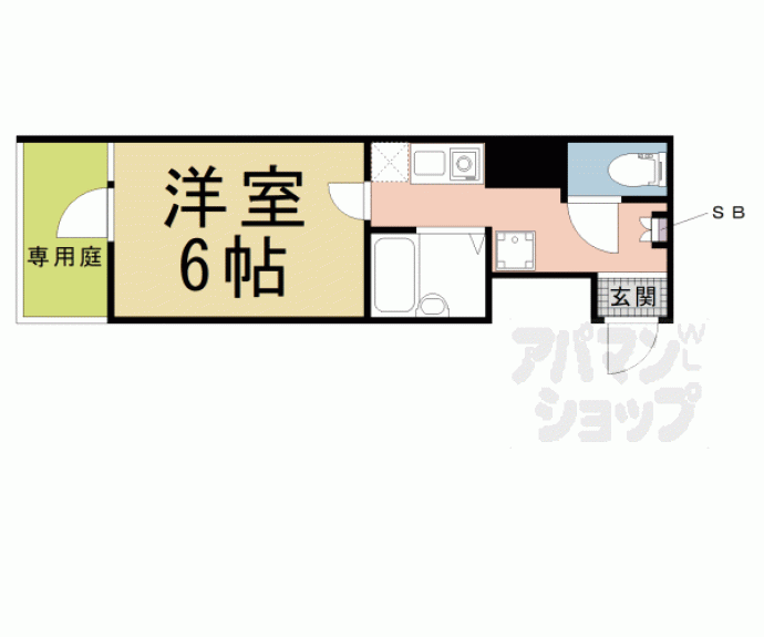 【リバティ大和大路】間取