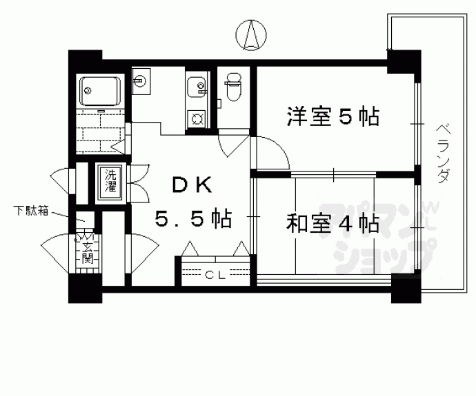 【ＳＴエンブレムくげ】間取