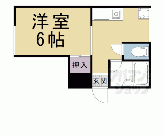 【リエス東山三条】間取