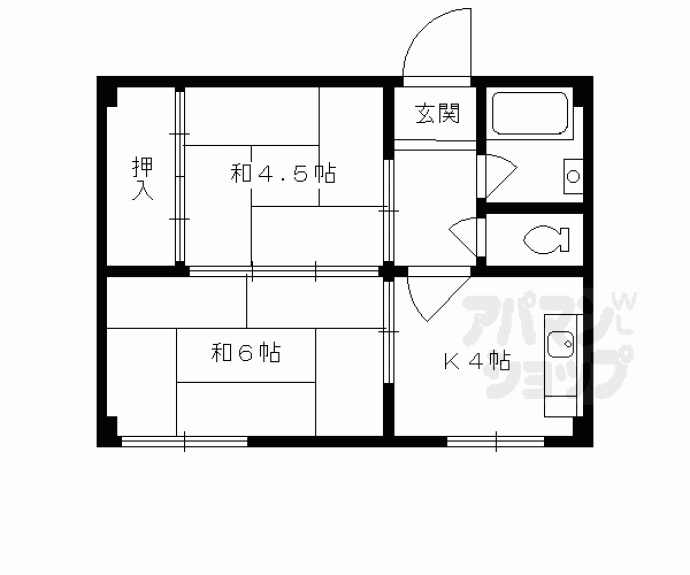 【もみじビル】間取