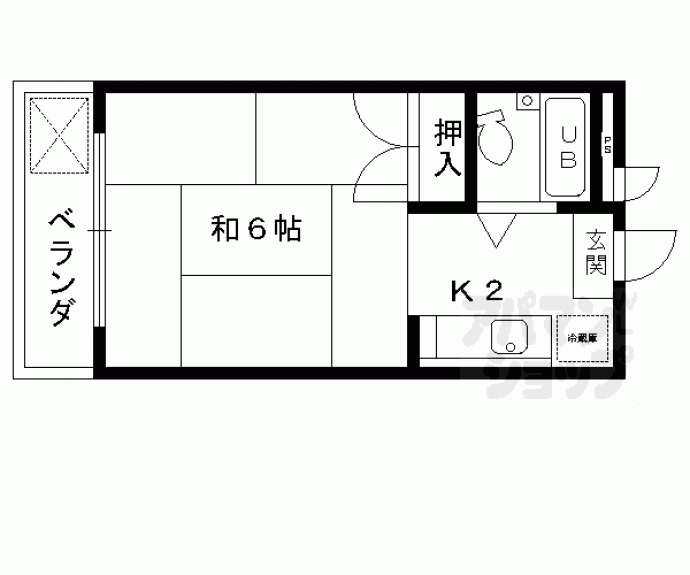 【フジカビル】間取