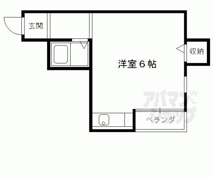 【福野マンション】間取