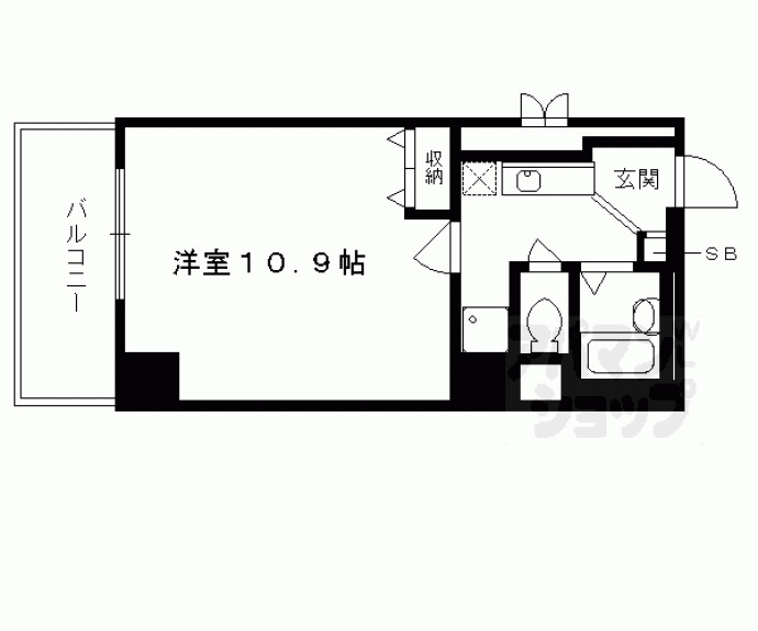 【プレサンス京都御所西】間取