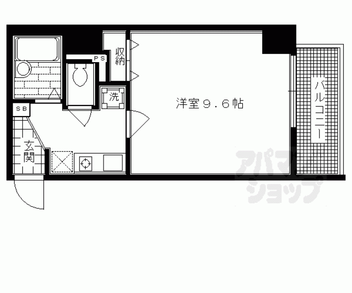 【プレサンス京都御所西】間取