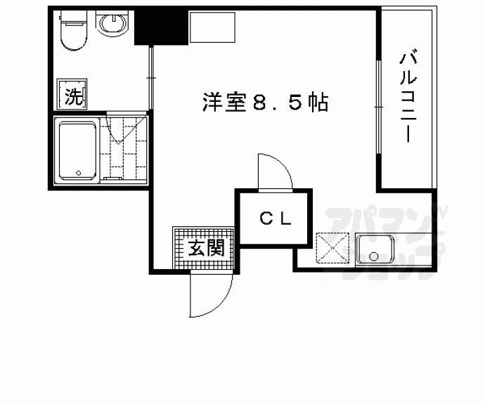 【Ｉ－ａｒｔｓ七条大宮】間取