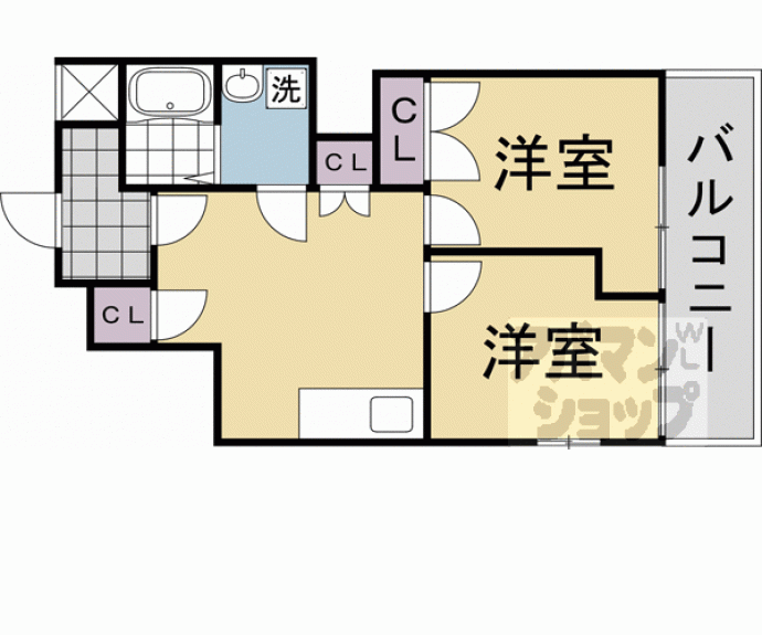 【Ｍｉｒｅｉ東福寺】間取