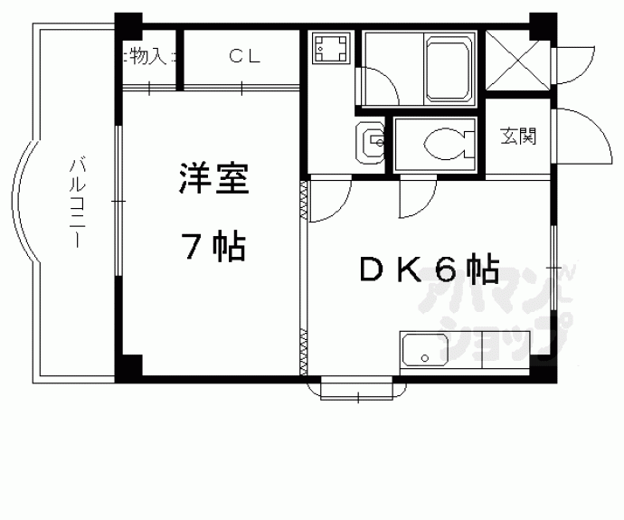 【第二グレース安田】間取