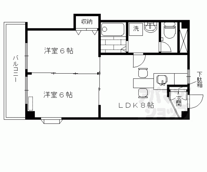 【プランドール御所ノ内】間取