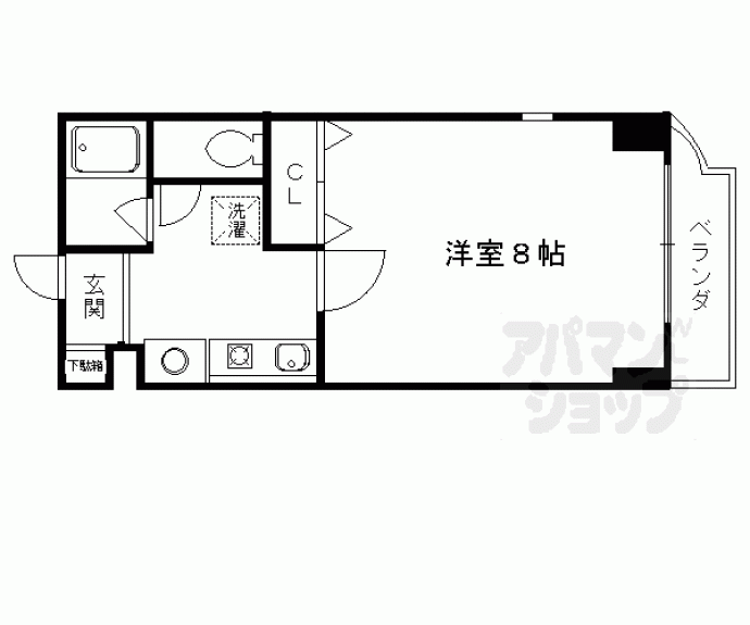 【ランドマークシティ京都烏丸五条】間取