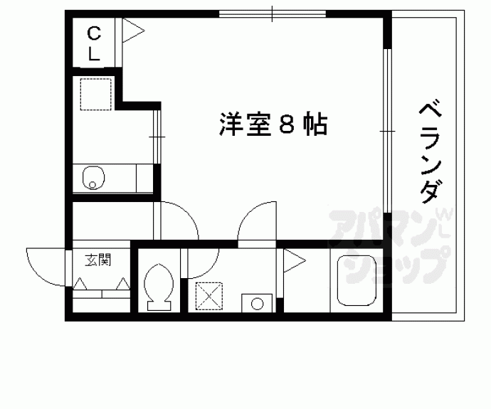 【ＰＡＲＫ　ＳＩＤＥ　秀泉】間取