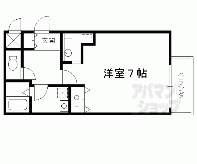 【ＰＡＲＫ　ＳＩＤＥ　秀泉】間取