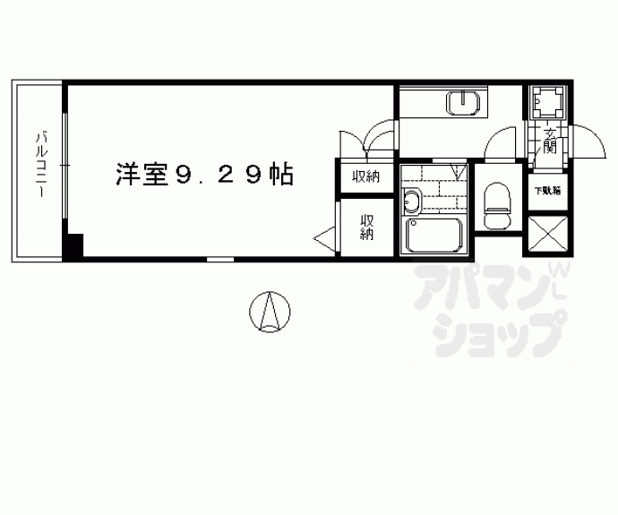 【ベレヴュー鴨川】間取