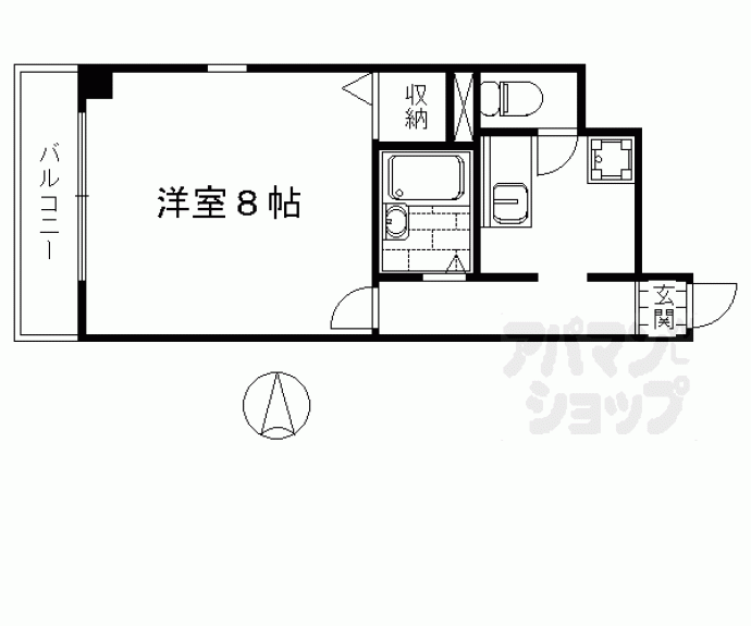 【ベレヴュー鴨川】間取