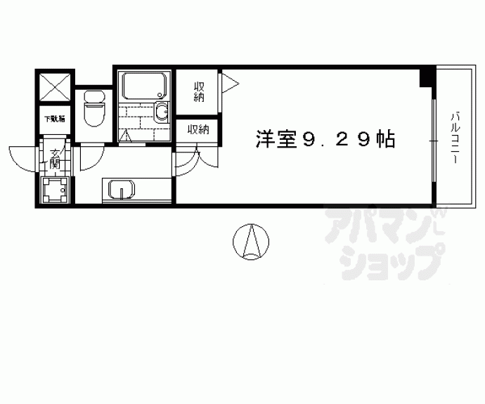 【ベレヴュー鴨川】間取