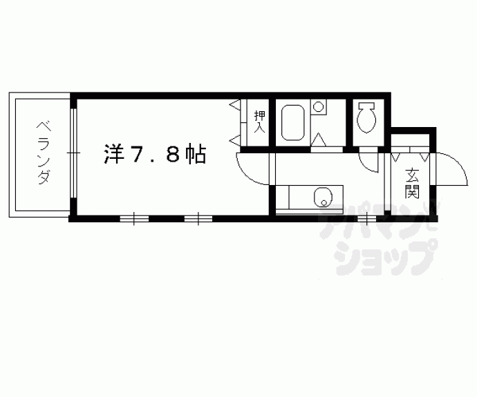 【ＣＭＭクリステート京都駅前】間取