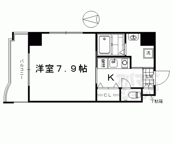 【河原町ビル】間取