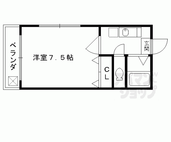 【メゾン永楽】間取