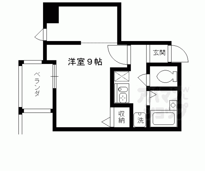 【ラポール壱番堂】間取