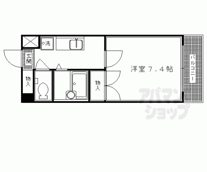 【第８パールハイツ安井】間取