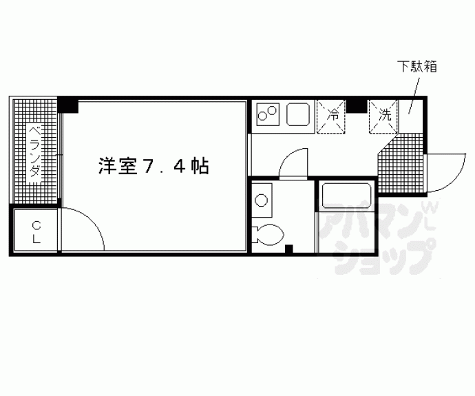 【Ｍｏｒｅ室町】間取