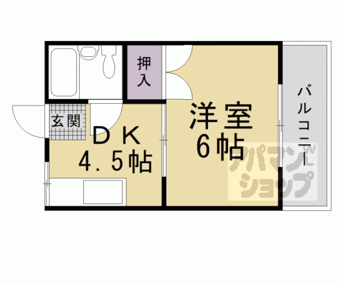 【新世ハイツ】間取