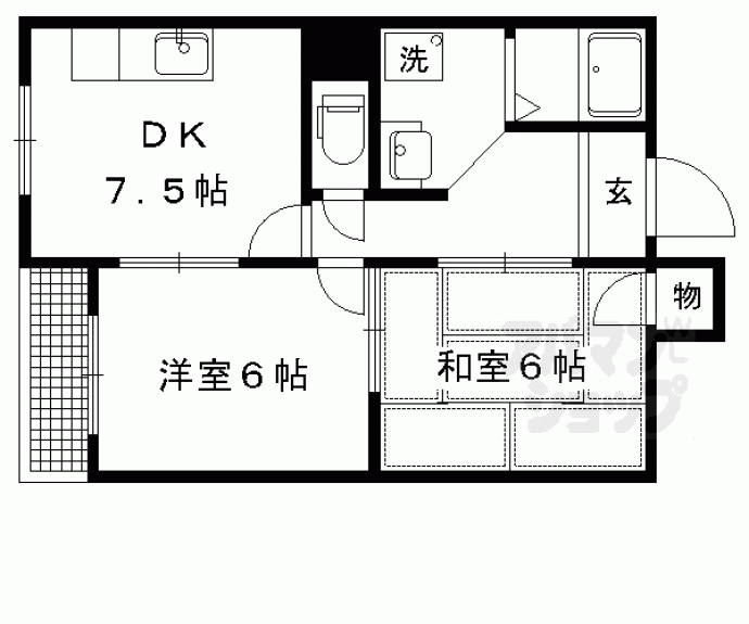 【ハイムエルベ】間取