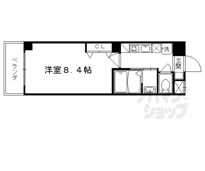 【マジョール東山】間取