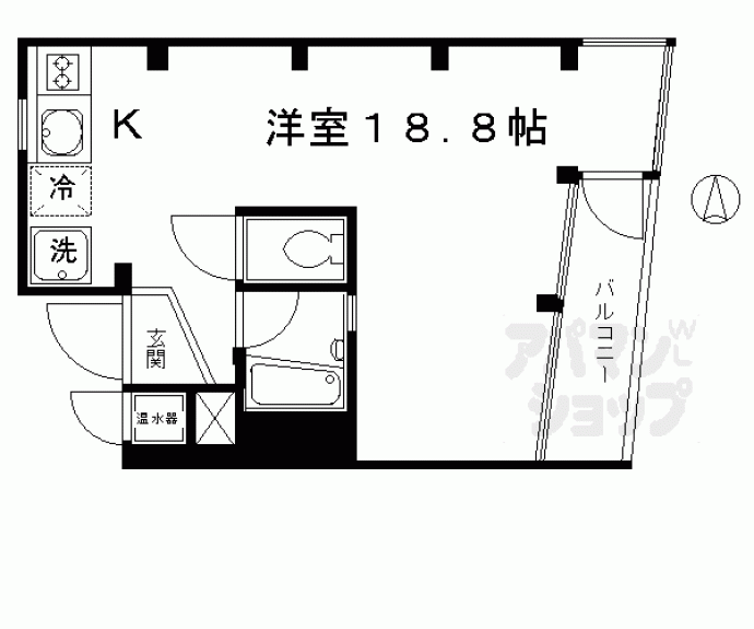 【ＫＡＷＡＲＡＭＡＣＨＩ　ＰＬＡＣＥ】間取