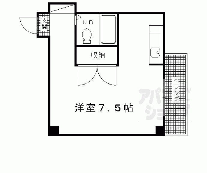 【廣伸マンション】間取