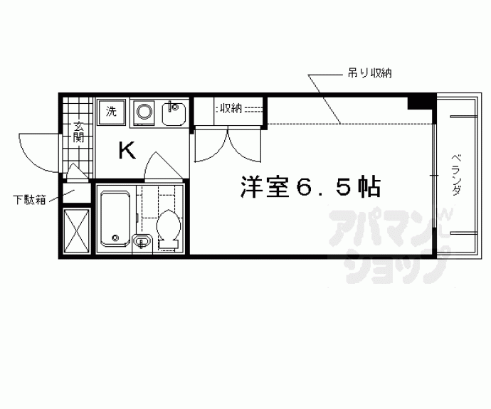 【シティパレス御所ノ内】間取