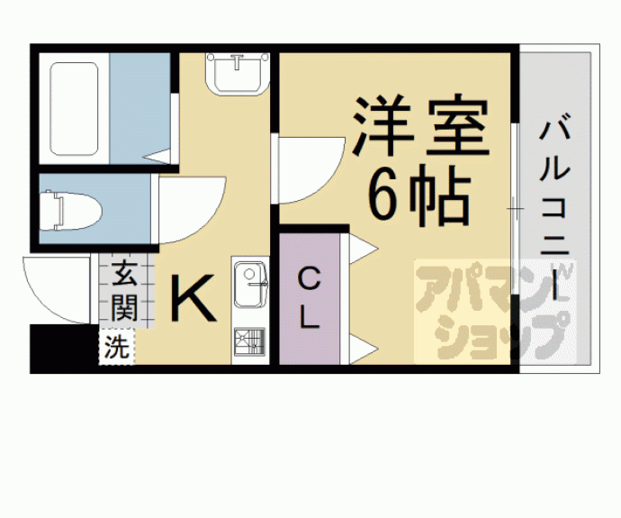 【広野町マンション】間取