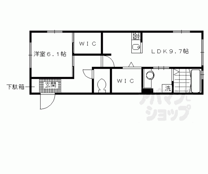 【カノープス醍醐Ⅱ】間取