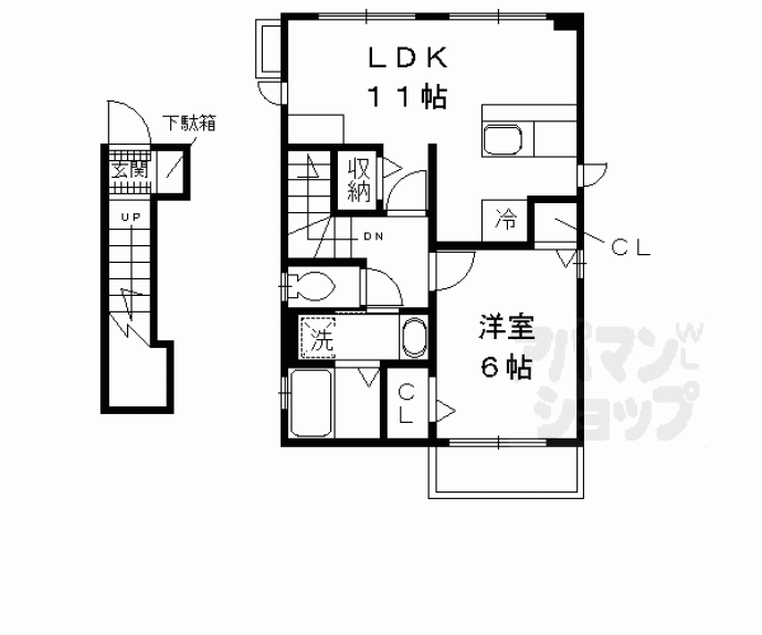 【Ｍａｉｓｏｎ　ｄｅ　Ｌａ　ｍｅ】間取