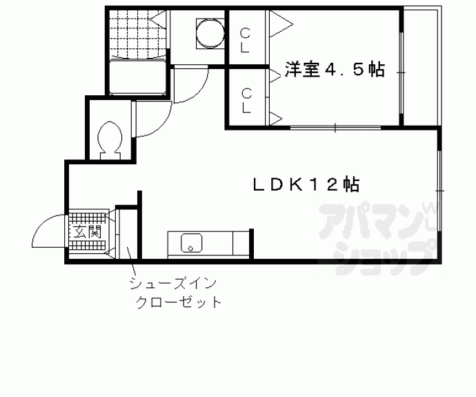 【ラ・ペリオ醍醐】間取