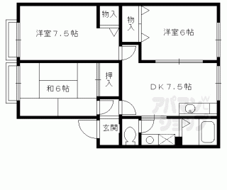 【由福ハウス木幡Ａ棟】