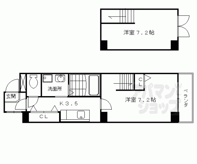 【ドムスタレイア】間取