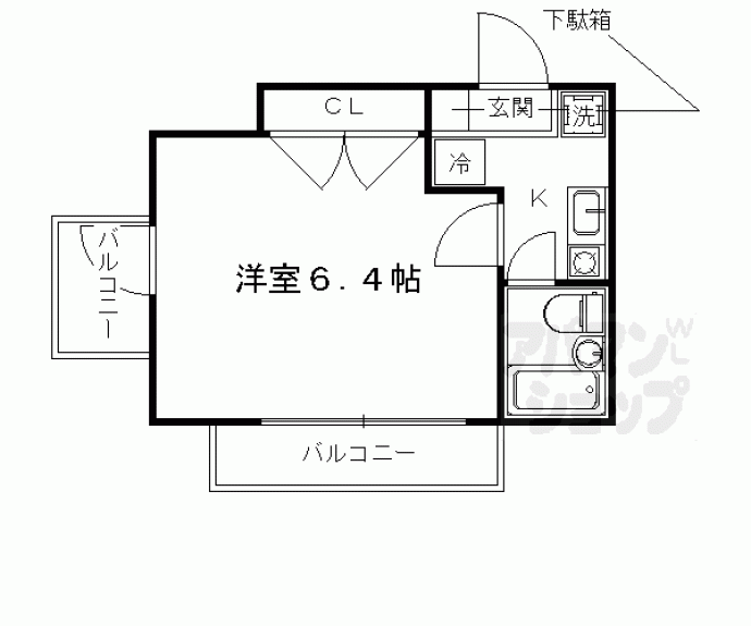 【エトアル七条】間取