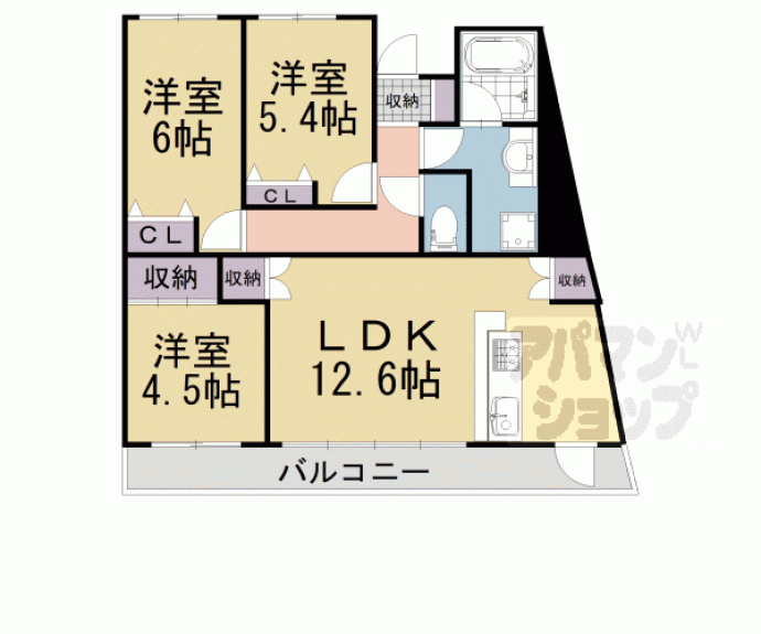 【グラン・コート向島】間取