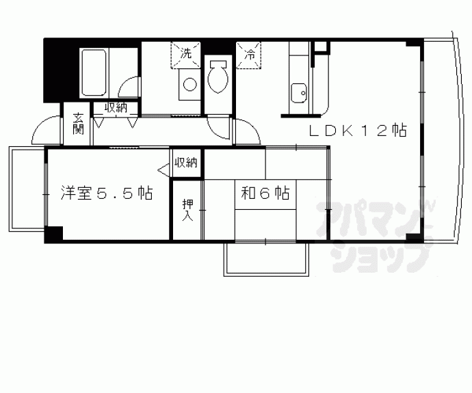 【エスペランサ広野】間取