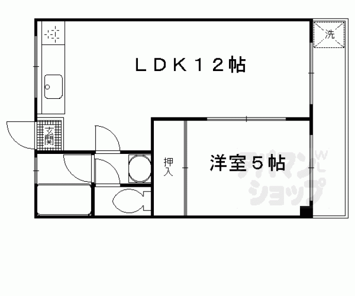 【カサボニータ淀】間取