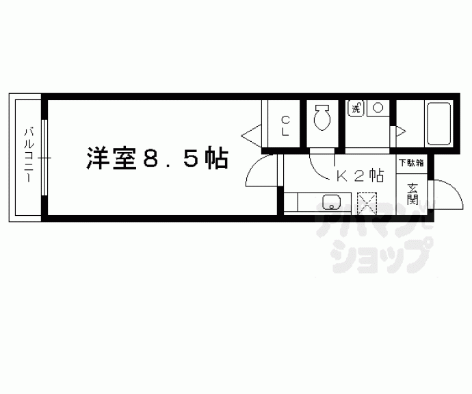 【押おいけ】間取