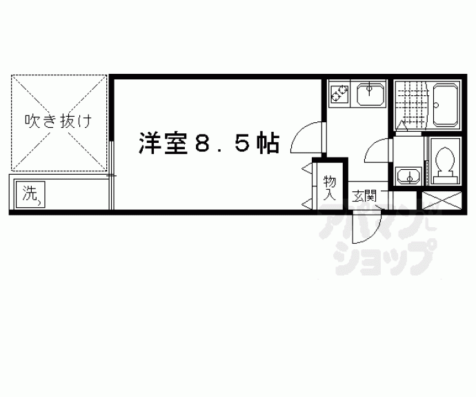 【グランコスモ御所東】間取