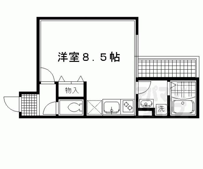 【グランコスモ御所東】間取