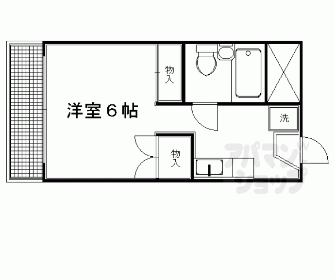 【ジュネス一条】間取