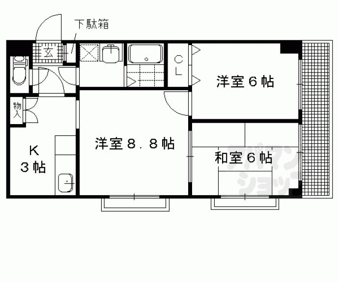 【カディコート】間取