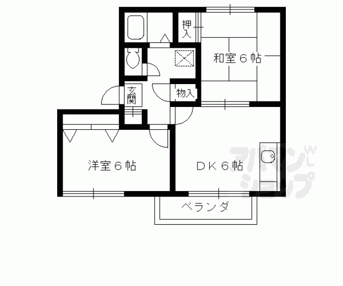 【バウムヴィレッジ】間取