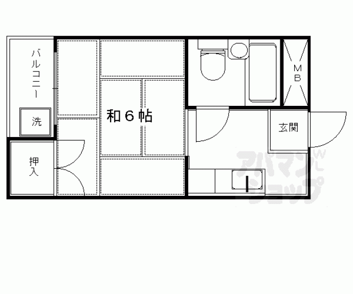 【アーバンハイツ上長者町通】間取